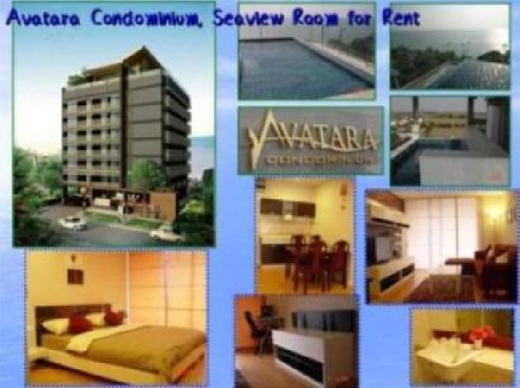 Condominium Seaview room for sell & rent  at Jomtien Beach Pattaya.