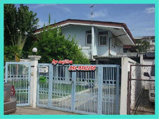Click here! Rent house 2 storey townhouse 70. Beautiful is Rama IX.