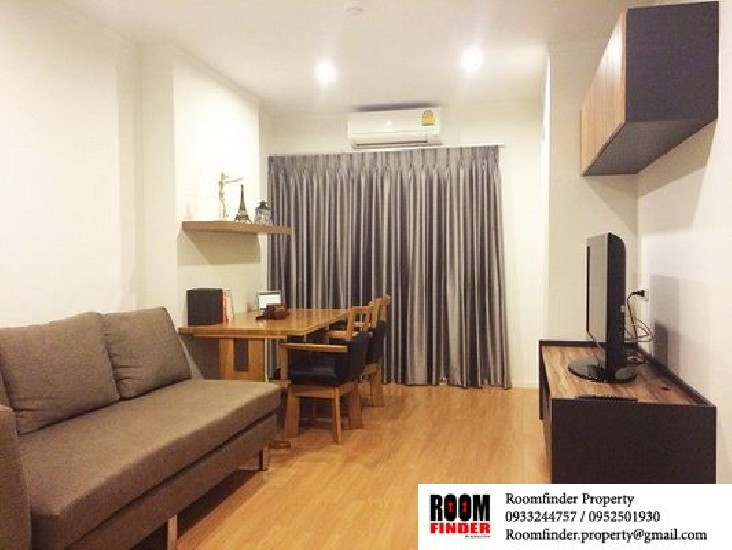 For Rent (Ѻ) Lumpini Place Srinakarin-Huamark / 1 bed / 32 Sqm.**13,000** Fully F