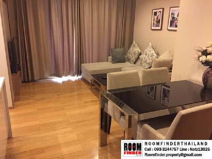 FOR RENT (Ѻ) The Address Asoke / 2 beds 2 baths / 65 Sqm.**36,000** Fully Furnish
