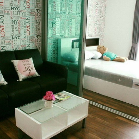 FOR RENT (Ѻ) A Space Me Bangna / 1 bed / 25 Sqm.**8,500** Fully Furnished. High F