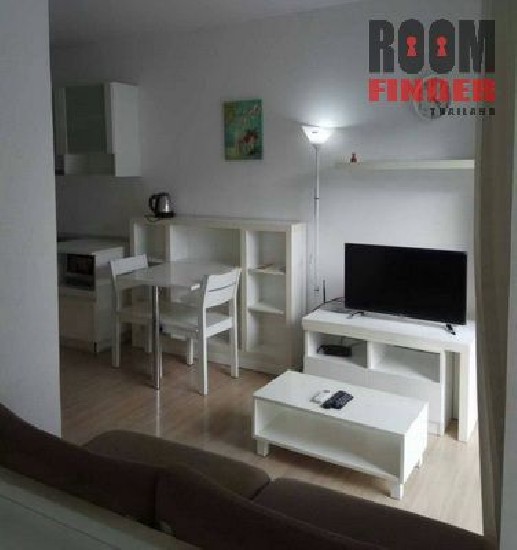 FOR RENT (Ѻ) A Space Asoke-Ratchada / 1 bed / 35 Sqm.**13,000** Fully Furnished. 