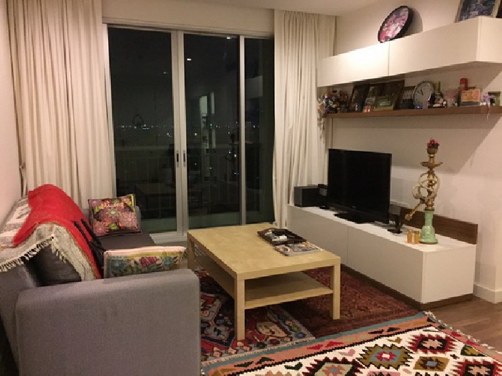 FOR RENT (Ѻ) The Room Sathorn-Taksin / 2 beds 2 baths / 77 Sqm.**35,000** Fully F