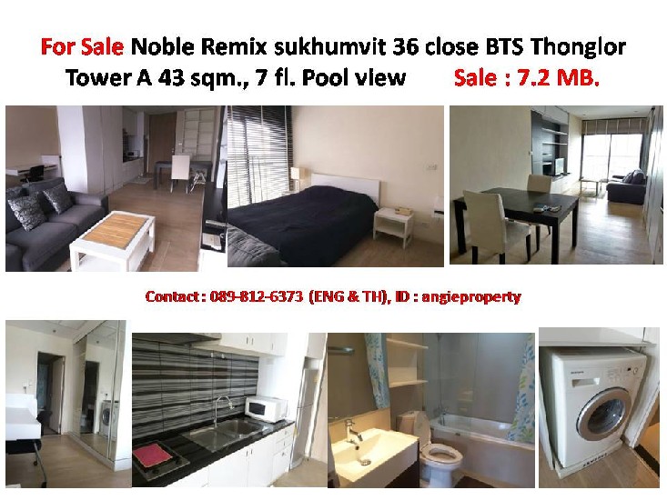 For sale Condo Noble Remix Thonglor Close BTS thonglor  