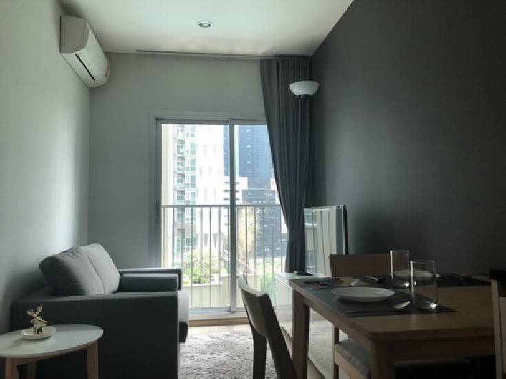 () FOR RENT NOBLE REVOLVE RATCHADA / 1 bed / 26 Sqm.**15,000** POOL VIEW. Modern Decor