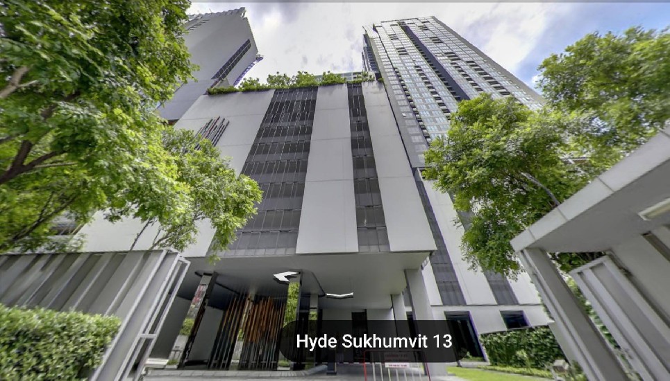 Hyde Sukhumvit 13 7 th Floor  77.13 SQ.M .