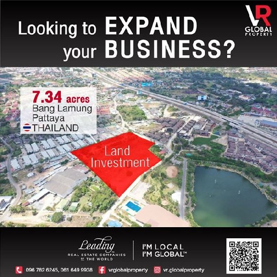 Looking to Expand your Business, Land Investment ,Pattaya Thailand
