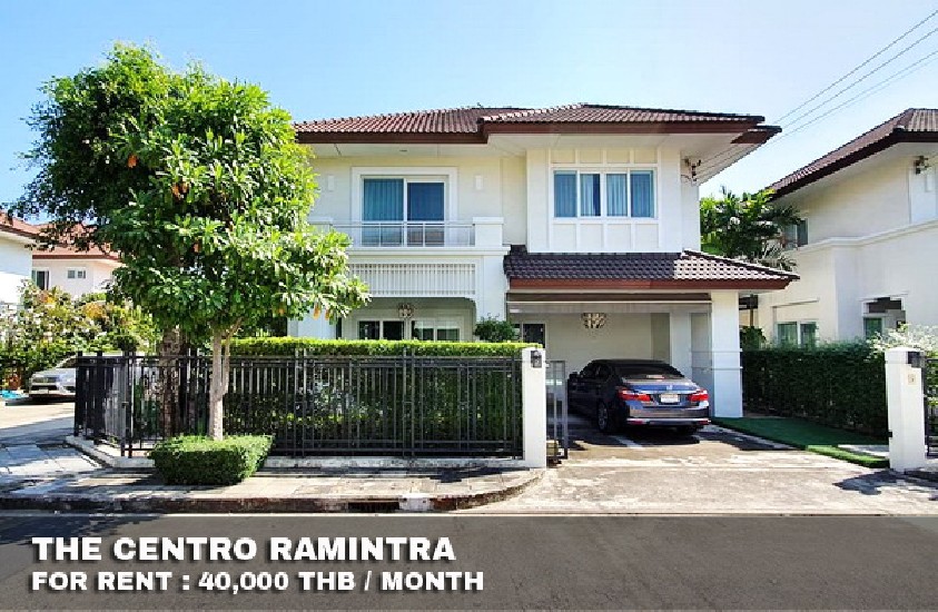 () FOR RENT THE CENTRO RAMINTRA / 3 beds 3 baths / 62 Sqw.**40,000** Modern Decorated.