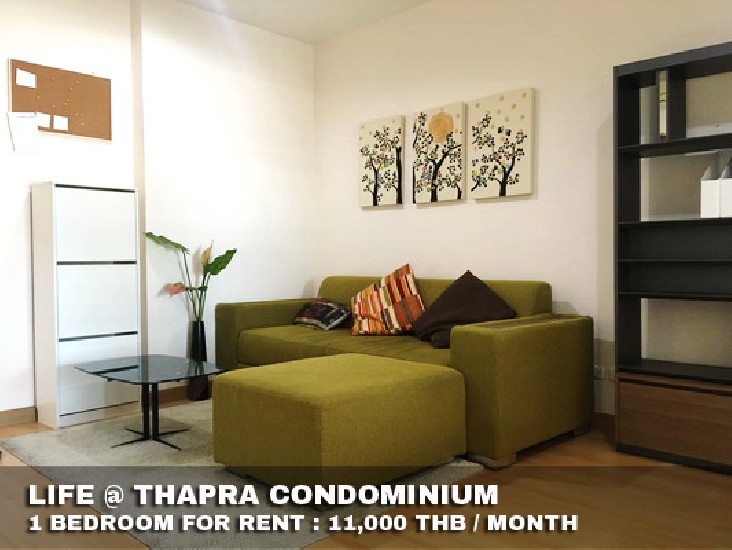 () FOR RENT LIFE@THAPRA / 1 bedroom / 44 Sqm.**11,000** 