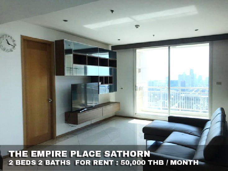 () FOR RENT THE EMPIRE PLACE SATHORN / 2 beds 2 baths / 106 Sqm.**50,000**
