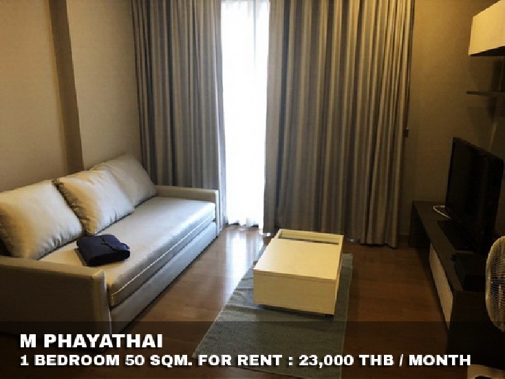 () FOR RENT M PHAYATHAI / 1 bedroom / 50 Sqm.**23,000** Fully Furnished. PET FRIENDLY.