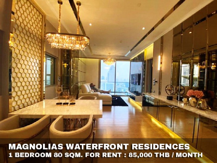 () FOR RENT MAGNOLIAS WATERFORNT RESIDENCES / 1 bedroom / 80 Sqm. **85,000** 