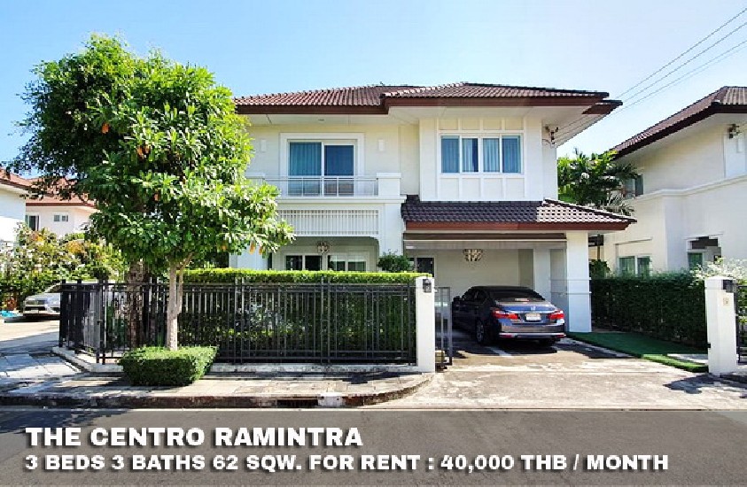 () FOR RENT THE CENTRO RAMINTRA / 3 beds 3 baths / 62 Sqw. **40,000** Luxury village. 