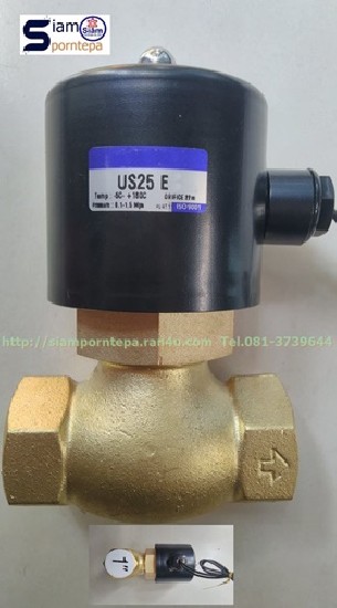 US-25-24V Solenoid valve 2/2 size 1 ͧͧ   ѹ Stream pressure 0-15bar 185C