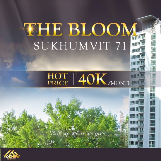  The Bloom Sukhumvit 71 ͧҴ˭ 3 Bed  BTS ⢹