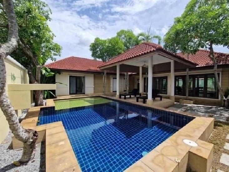 Pool Villa For Rent  At Pong Mabprachan, Pattaya. ҧا ź