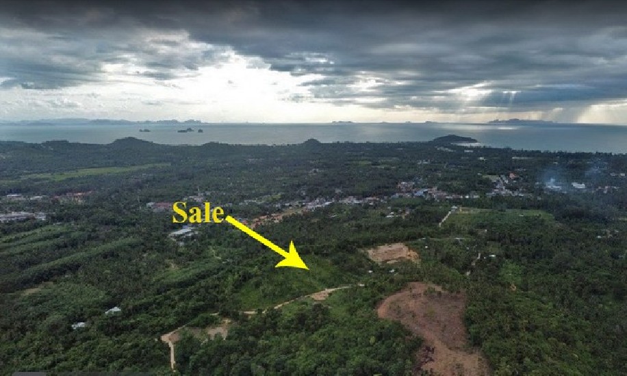 land on the hill , Samui island for build resort or wellness
