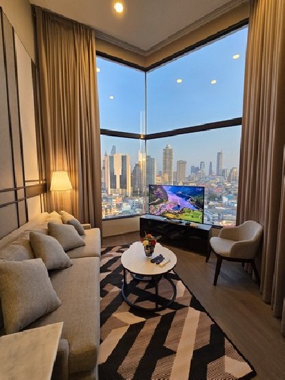 Condo For Rent " Park Origin Chula - Samyan" -- 2 Bedrooms 48 Sq.m. 45,000 Baht -- View of Chul