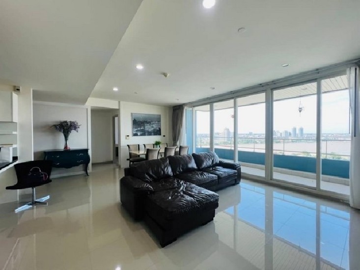 Condo For Sale/Rent "Watermark Chaophraya River" -- 3 Beds 145 Sq.m 60,000 Baht -- Pet Friedly,